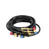 Malco Products 72 Inch Easy Seal HVAC Hose Set with 1/4 SAE x 1/4 SAE Fitting 3 Pieces, small image number 1