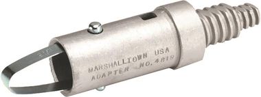 Marshalltown Male Threaded Adapter-Push Button Handle