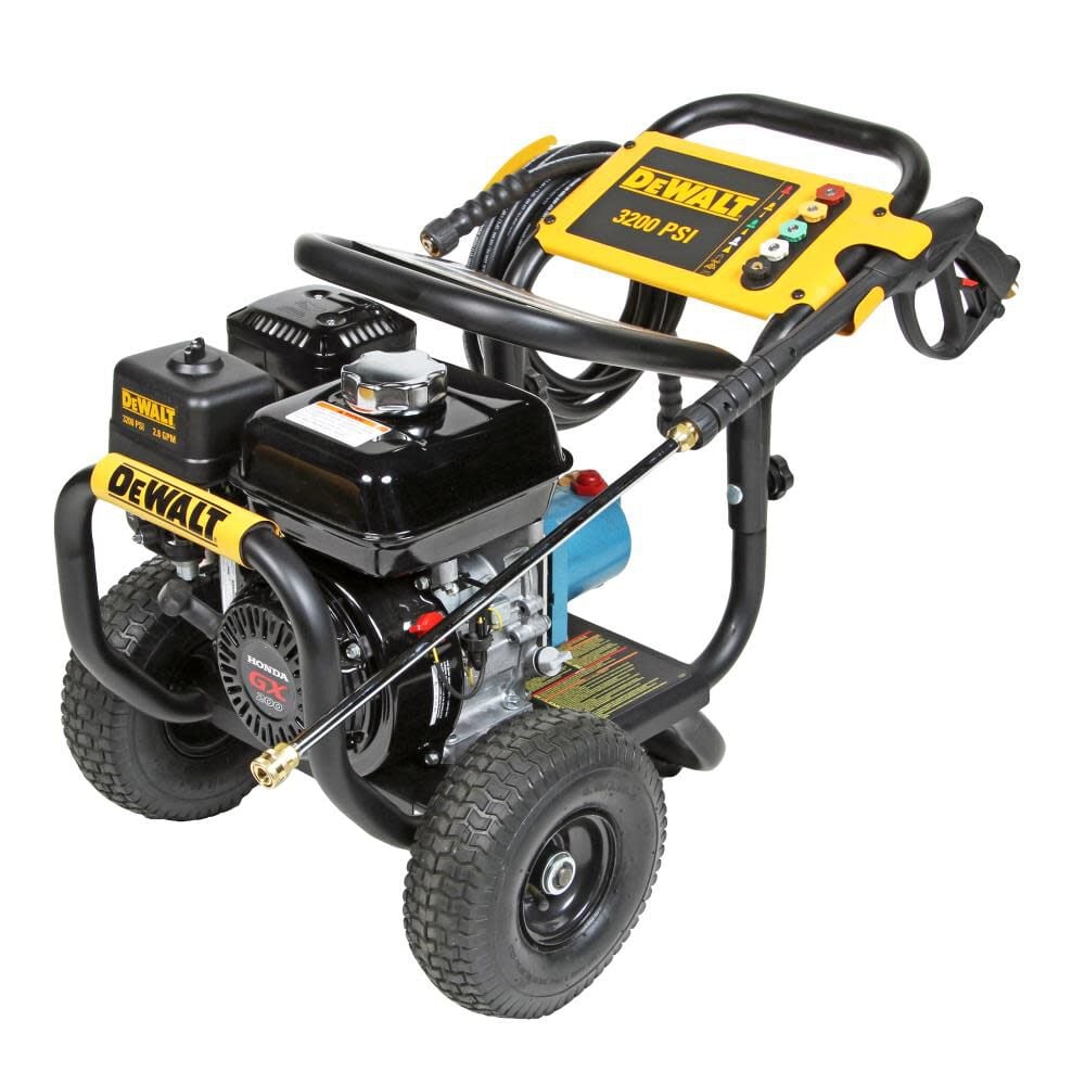 DEWALT 3200 PSI 2.8 GPM Gas Powered Cold Water Pressure Washer with 5 Spray Nozzles – DXPW60603