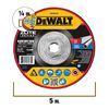 DEWALT XP Ceramic Grinding Wheel 5 X 1/4 X 5/8-11, small image number 2