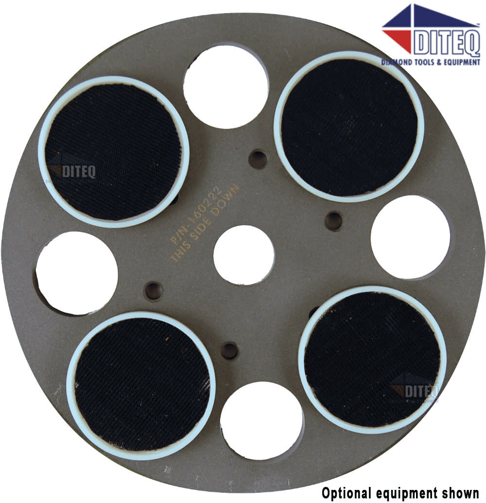 Diteq TEQ-Lok 3 Inch Velcro Pad Driver, large image number 1