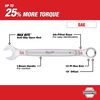 Milwaukee 7/16 in. SAE Combination Wrench, small image number 2