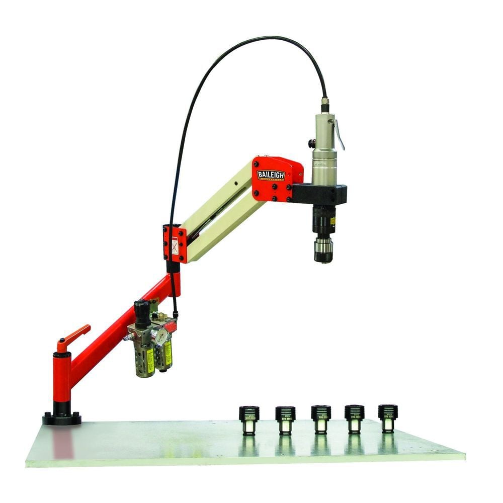 Baileigh Pneumatic Tapping Tool Support Arm, large image number 3