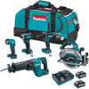 Makita 40V max XGT Brushless Cordless 5-Piece Combo Kit (4.0Ah), small image number 1