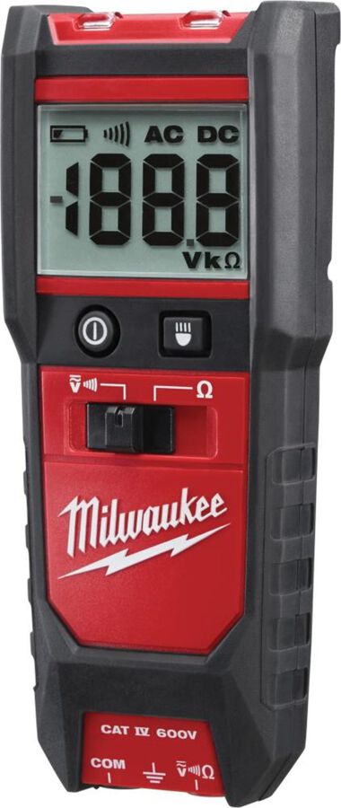 Milwaukee Auto Voltage/Continuity Tester with Resistance Measurement Set, large image number 9