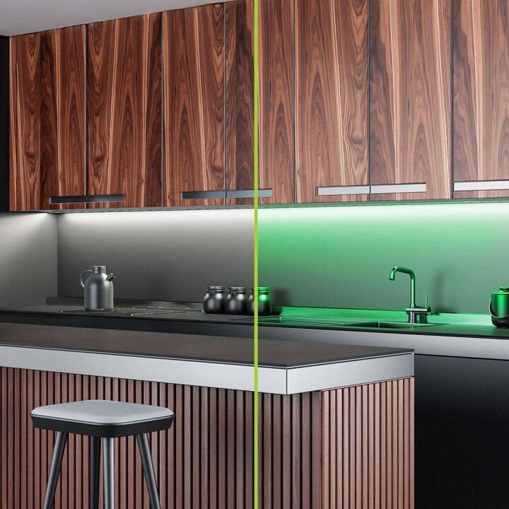 Feit Electric 12 Inch 529 Lumens Color Changing LED Tape Light 4 Pieces, large image number 2