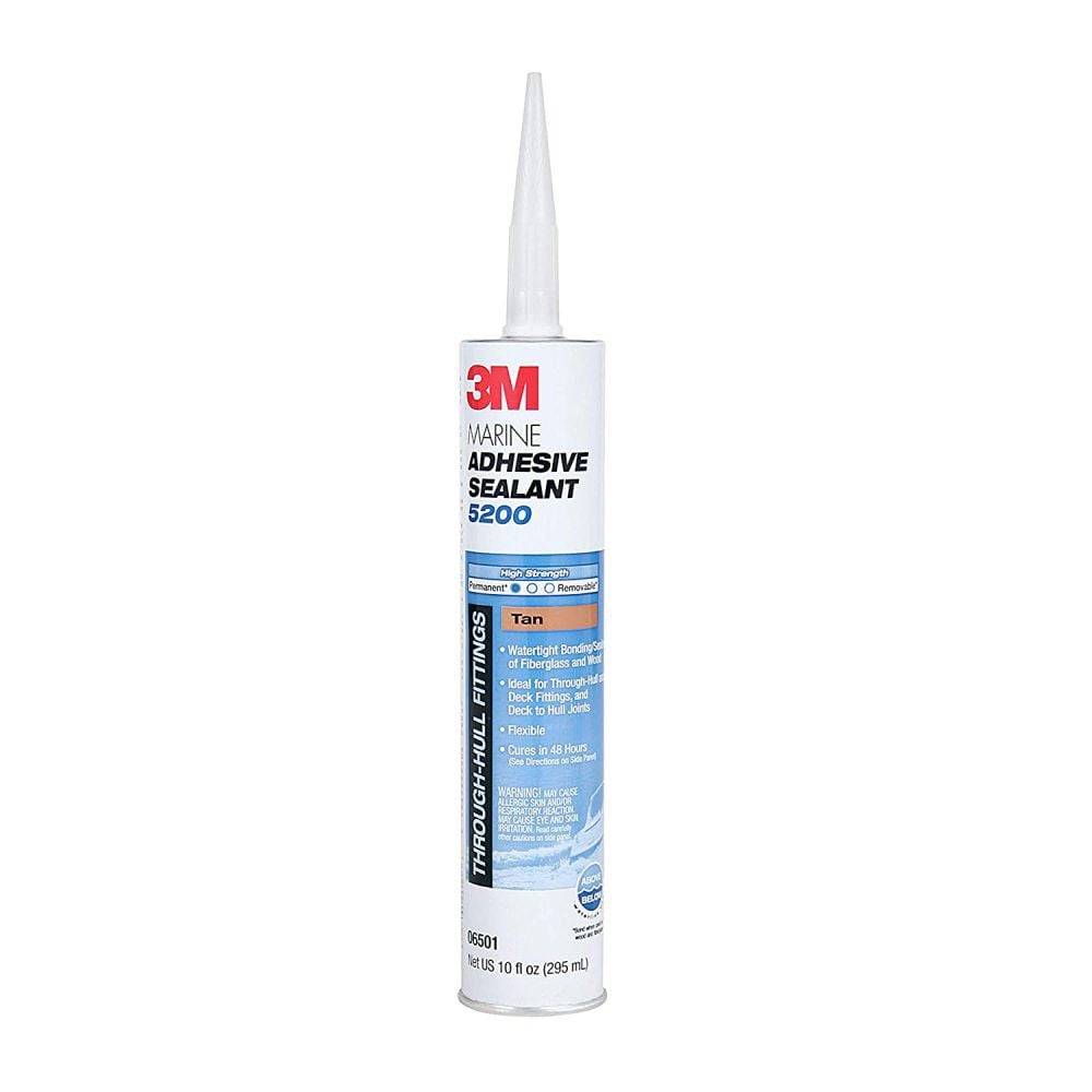 3M 10oz 5200 Series Tan Marine Adhesive Sealant – 80111E