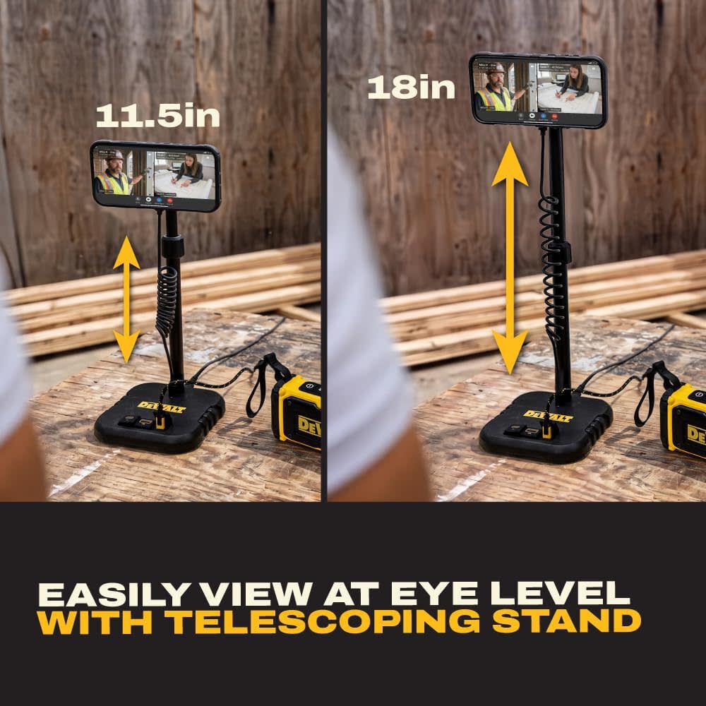 DEWALT Adjustable MagSafe Compatible Wireless Charging Stand, large image number 10