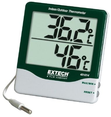 Extech Big Digit Indoor/Outdoor Thermometer, large image number 0