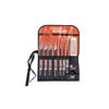 Crescent Nicholson 7 Inch and 10 Inch Machinists File Set with Cleaner Card, 8 Pieces, small image number 2