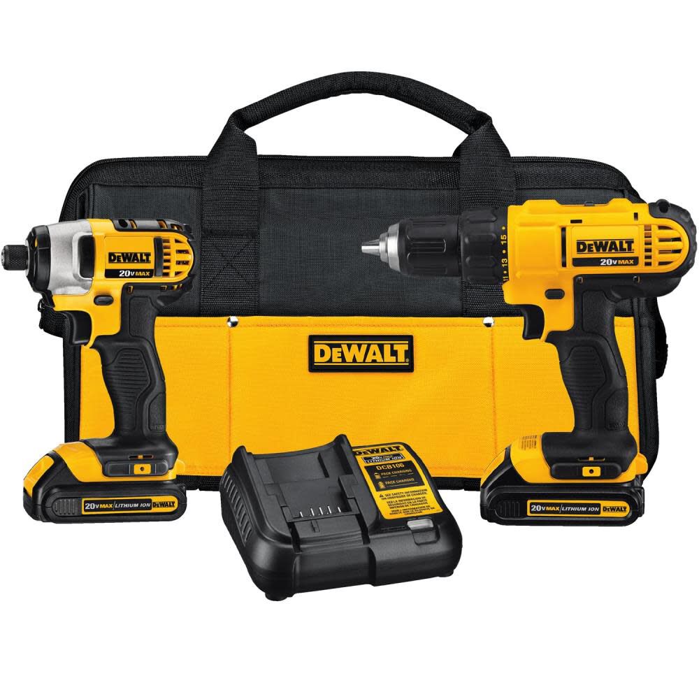Dewalt dck211s2 combo best sale kit