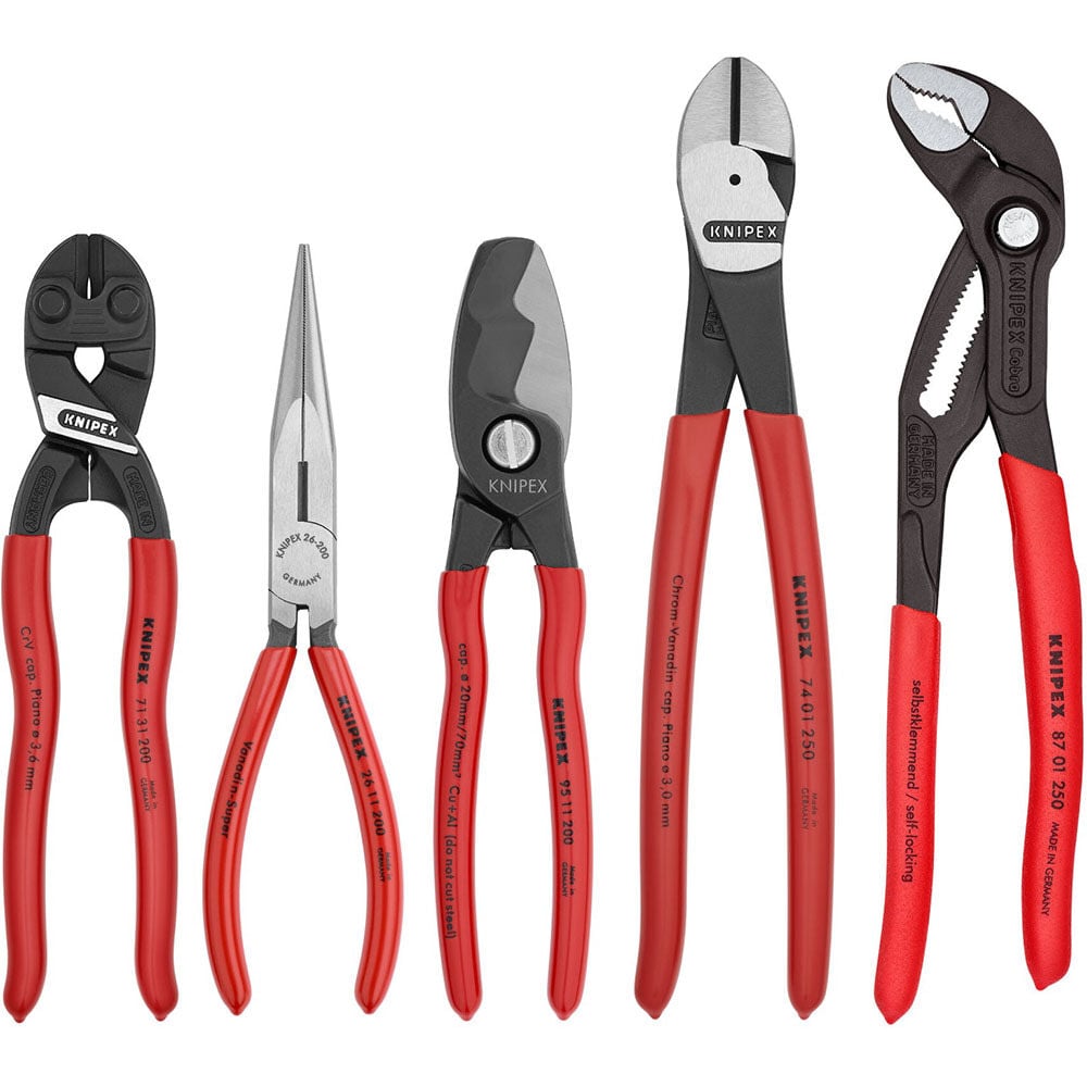 Knipex Automotive Starter Pliers Set 5pc – 9K 00 80 108 US