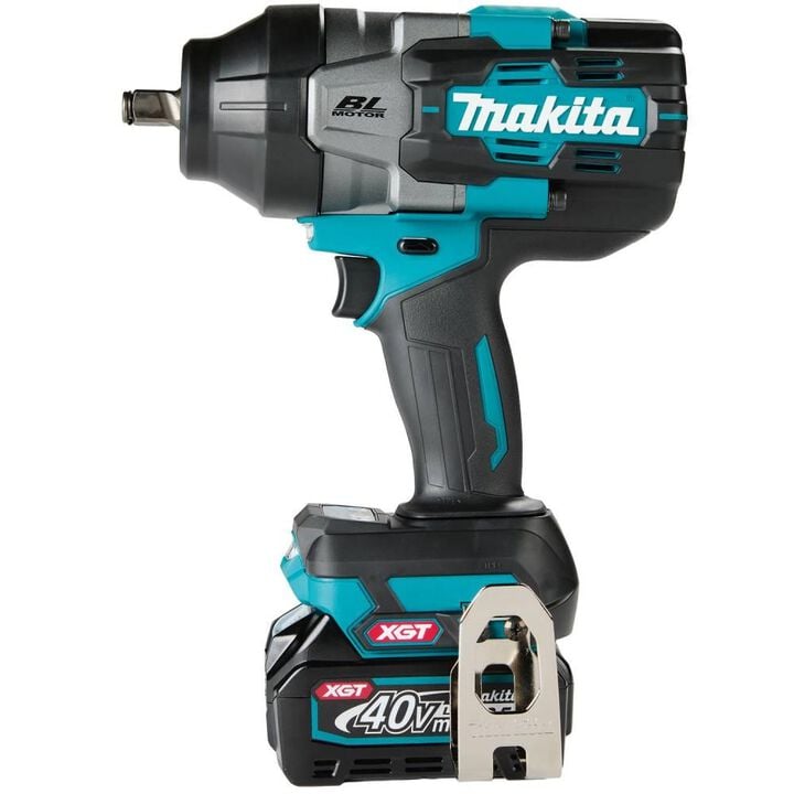 Makita 40V max XGT Brushless Cordless 4-Speed High-Torque 1/2 Inch Square Drive Impact Wrench 2.5Ah Kit with Friction Ring Anvil, large image number 13