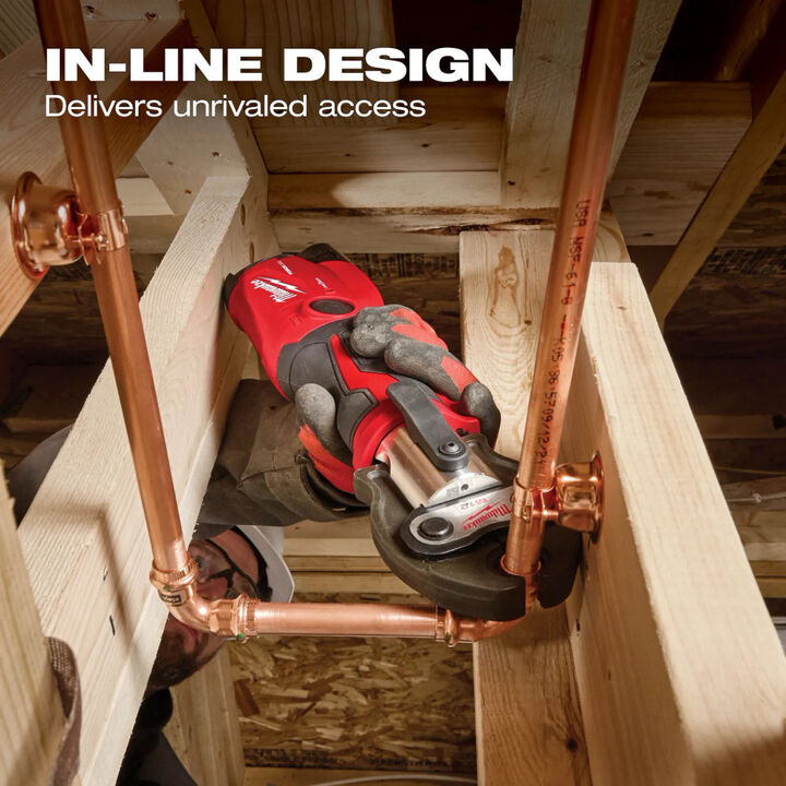 Milwaukee M12 Press Tool Kit and M12 Compact Inflator (Bare Tool) Bundle, large image number 9
