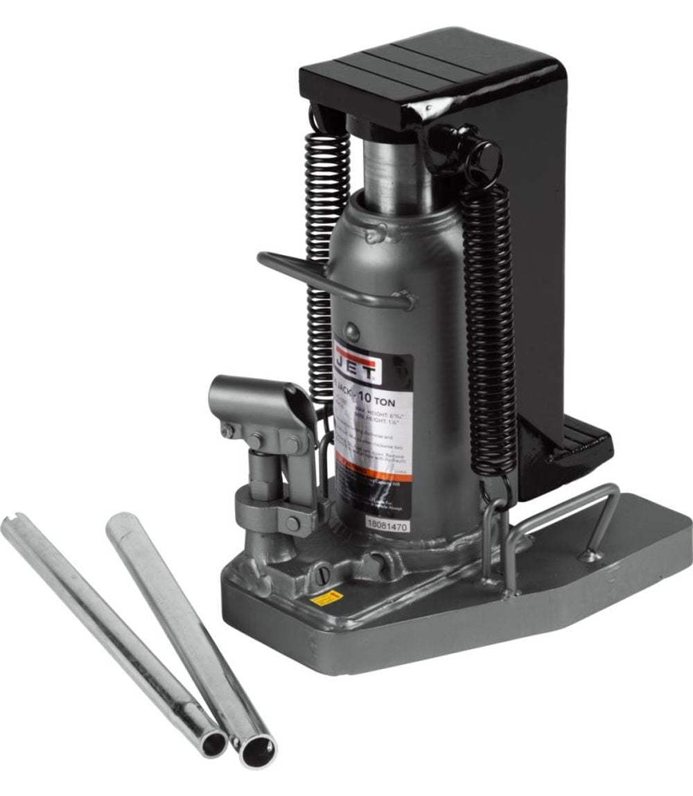 JET JTJ-10ST 10 Ton Hydraulic Toe Jack, large image number 1