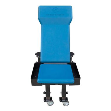 Ergochair Ergo-Scoot 350 Lbs Adjustable Mechanics Creeper Seat W/Risers