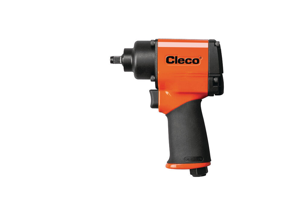 Cleco 3/8In Metal Air Impact Wrench with Ring Retainer, large image number 2