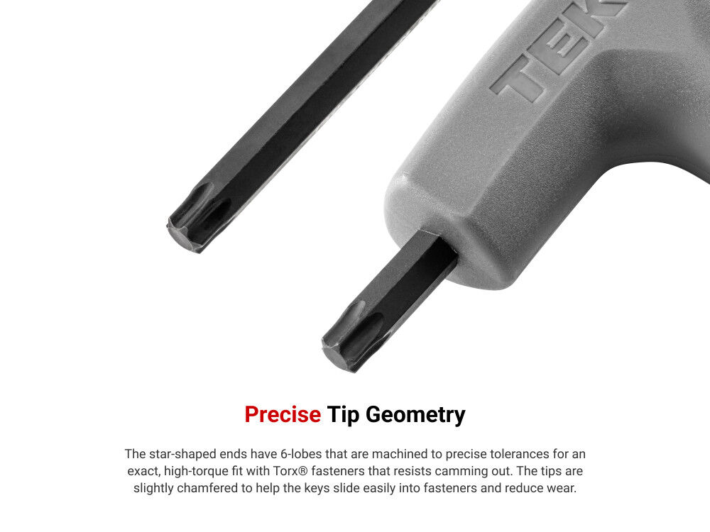 Tekton Hex and Star T-Handle Key Set, 5/64-3/8 Inch, 2-10 mm, T6-T50, large image number 4