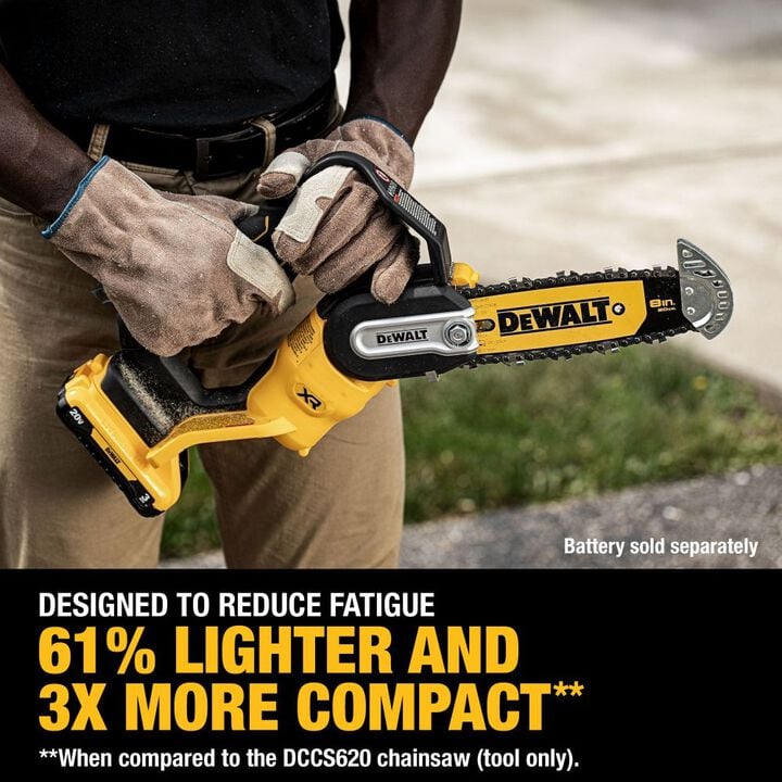 DEWALT 20V MAX 8inch Pruning Saw Brushless Cordless (Bare Tool), large image number 4