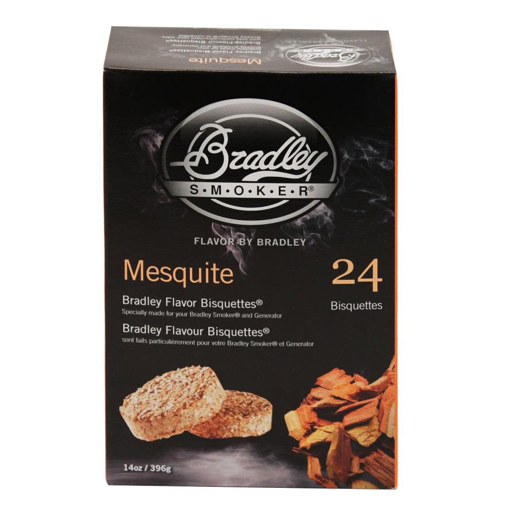 Bradley Smoker 24-Pack Mesquite Bisquettes – BTMQ24