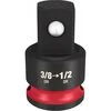 Milwaukee SHOCKWAVE Impact Duty Adapter 3/8inch Drive to 1/2inch Drive, small image number 1