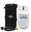 Flame King Gas Hauler Kit with 10 Lb Tank and Rubber Hose, small image number 1