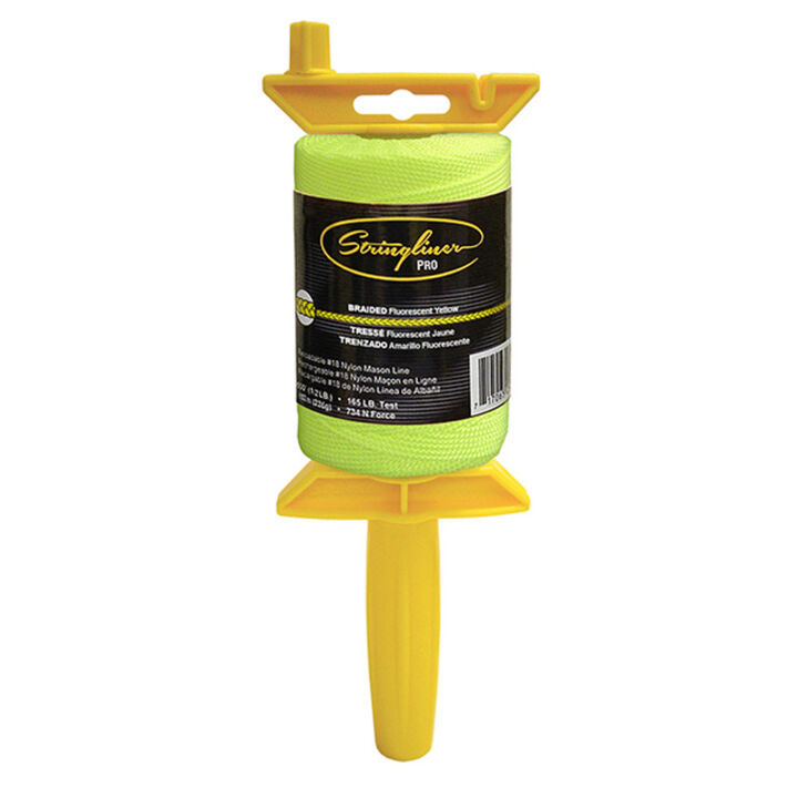 Stringliner Pro Braided 500ft Line Reel Fluorescent Yellow