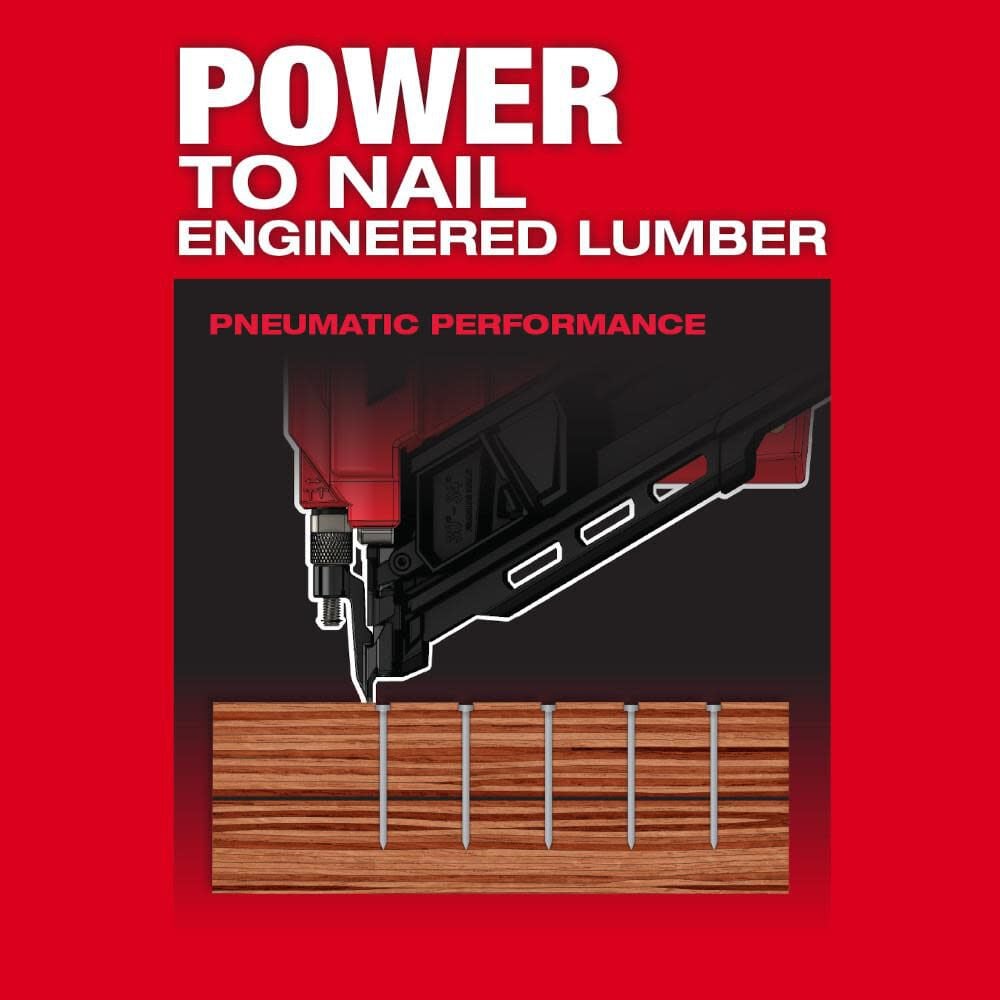 Milwaukee M18 FUEL 30 Degree Framing Nailer (Bare Tool), large image number 5