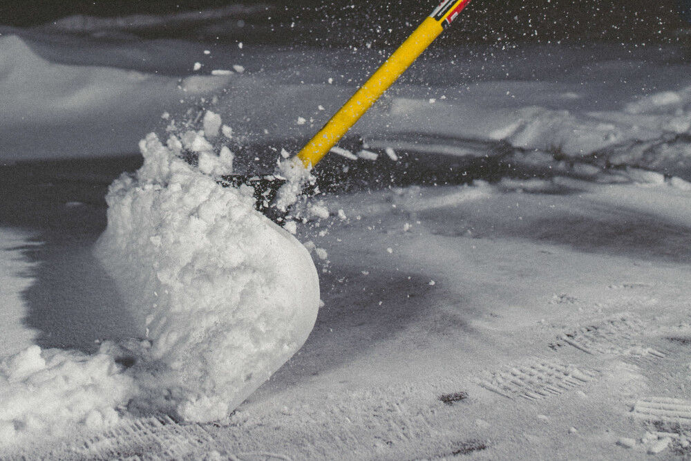 Indestructible shop snow shovel