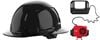 Milwaukee BOLT Black Full Brim Hard Hat with 4pt Ratcheting Suspension Type 1 Class E & USB Cooling Fan Bundle, small image number 1