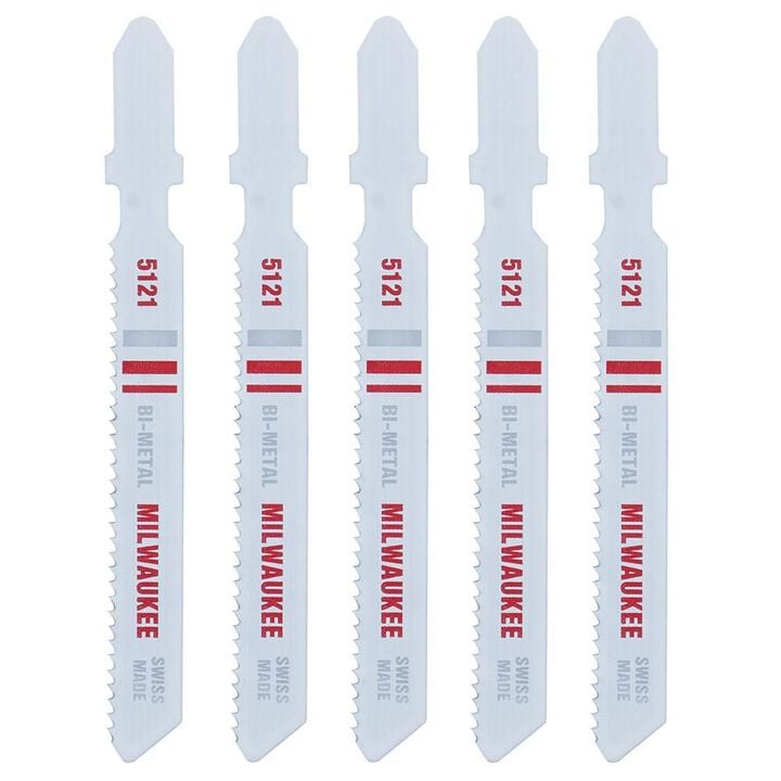Milwaukee 3 in. 18 TPI Bi-Metal Jig Saw Blade 5PK, large image number 8
