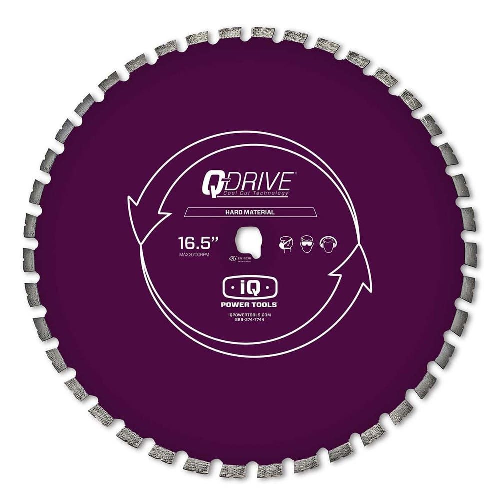 iQ Power Tools 16.5 in Q Drive Arrayed Segmented Super Hard Material Blade, large image number 1