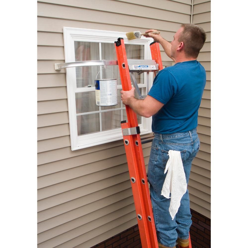 Werner Aluminum Ladder Stabilizer for Extension Ladders. Attaches In Minutes, large image number 8