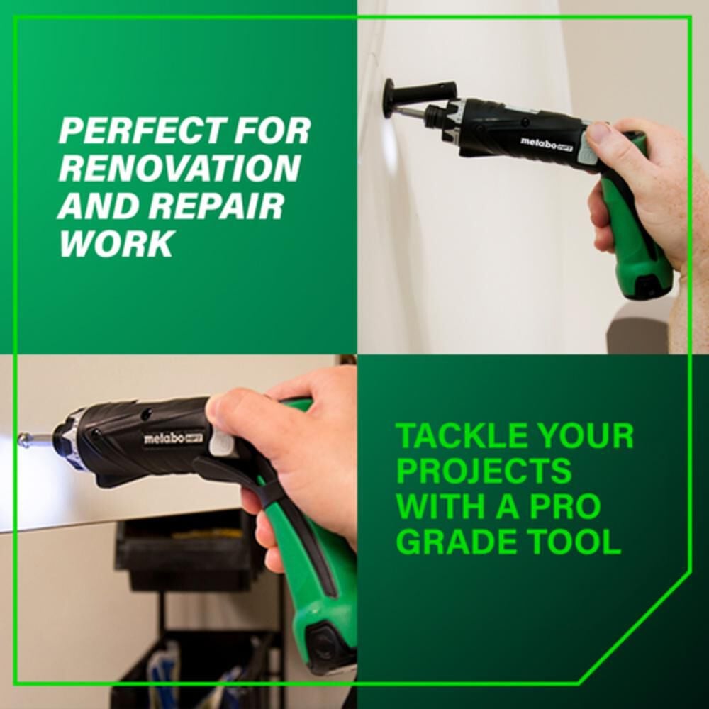 Metabo HPT 3.6V Lithium Ion Screwdriver Kit, large image number 3