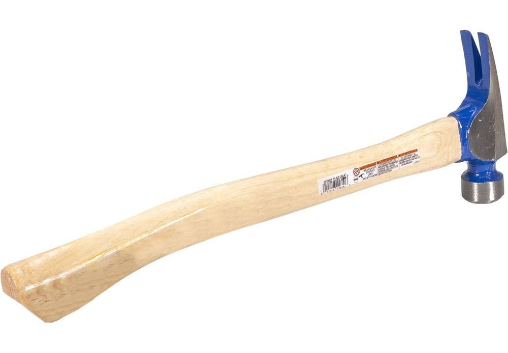 Vaughan 19 Oz Smooth Face California Framer Hammer Curved Handle, large image number 5