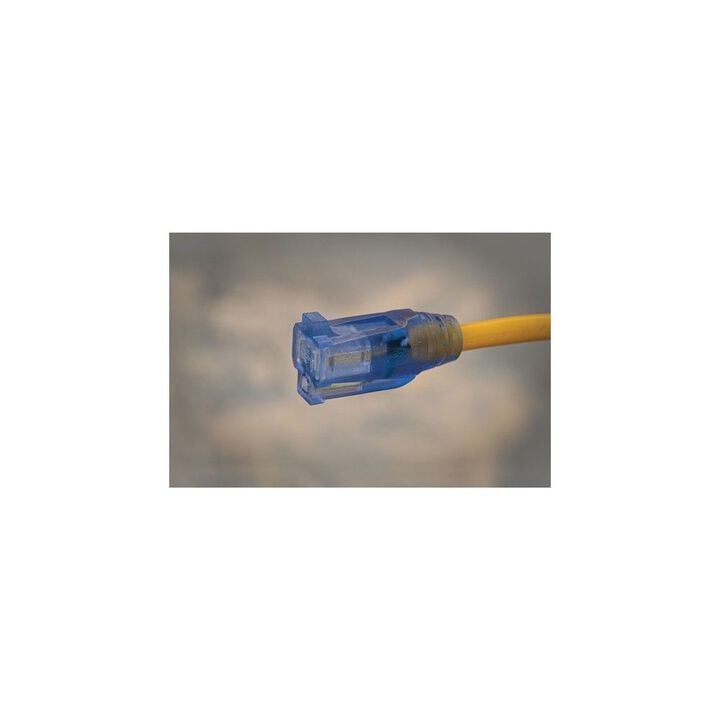 DEWALT 50 ft 10/3 SJTW Yellow Lighted Extension Cord, large image number 10