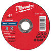 Milwaukee 4 Inch x .040 Inch x 5/8 Inch Metal Cut Off Wheel Type 1, small image number 1