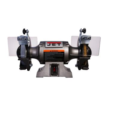 JET Shop Grinder with Grinding Wheel and Wire Wheel