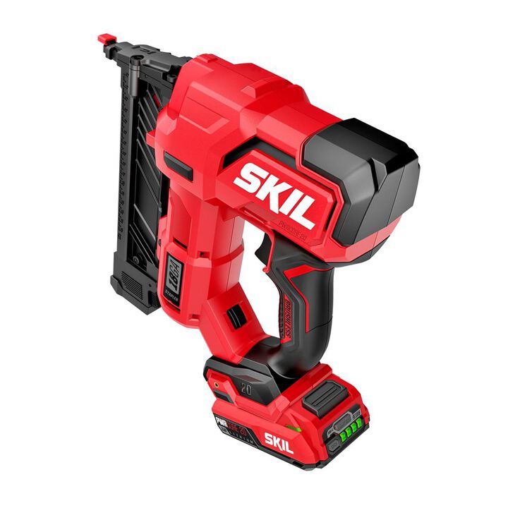 SKIL PWR CORE 20 Brushless 20V 18 Gauge 1/4 Inch Narrow Crown Stapler Kit, large image number 2