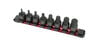 Sunex 3/8 Inch Drive Stubby Triple Square Impact Bit Socket Set 8pc, small image number 2