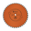 iQ Power Tools 16.5 in Q Drive Arrayed Segmented Hard Concrete Orange Blade, small image number 2