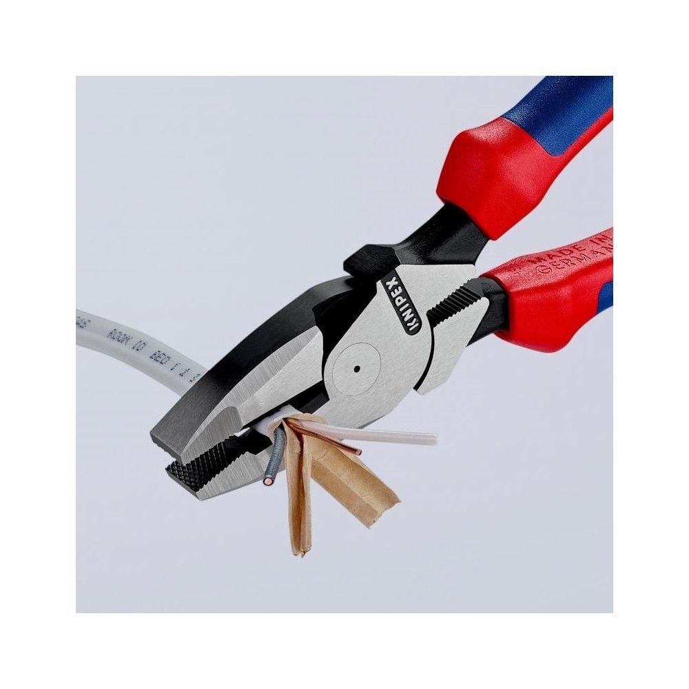 Knipex Linemans Pliers Plastic Coated Handle 240mm, large image number 5