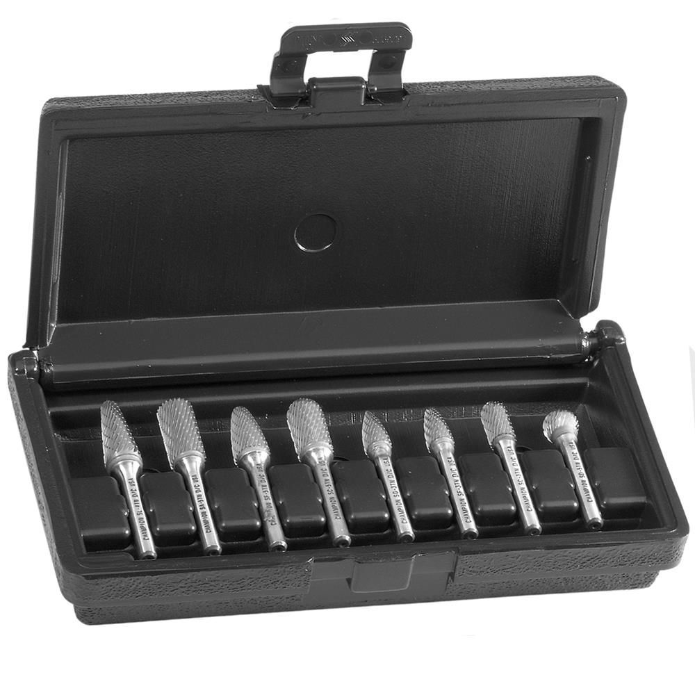 Champion Cutting Tool 8 pc. US Series Burr Kit, large image number 1