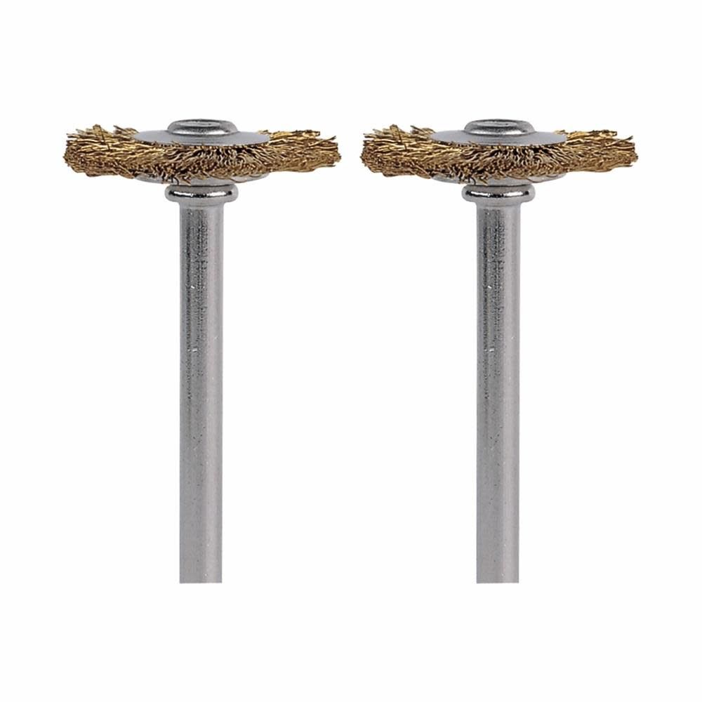 Dremel 3/4 In. Brass Brushes, large image number 1