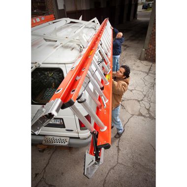 Werner 36-ft Fiberglass 300-lb Type IA Extension Ladder, large image number 20