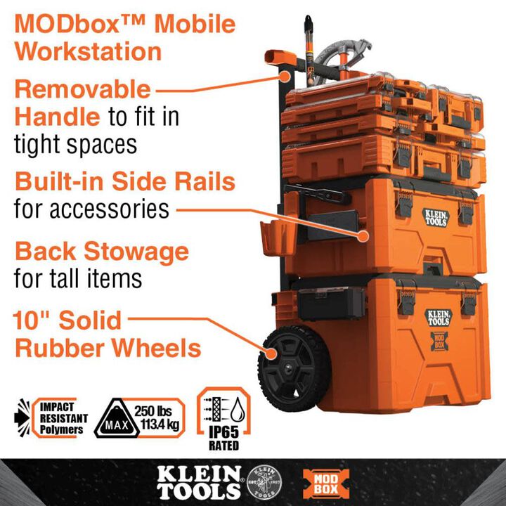 Klein Tools Promotional MODbox Short Comp Bx, Half Width, large image number 2