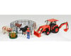 Kubota L6060 1:18 Scale Miniature Toy Tractor Playset with Ranch Cows, small image number 2
