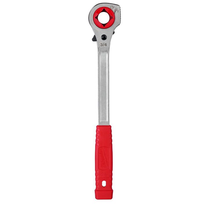 Milwaukee Lineman's High-Leverage Ratcheting Wrench with Milled Strike Face, large image number 5