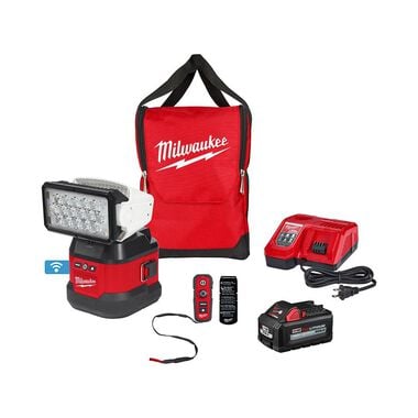 Milwaukee M18 Utility Remote Control Search Light Kit with Portable Base, large image number 20
