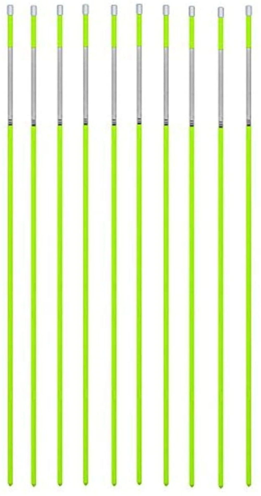 Fiberglass Innovations 48 In. Yellow Driveway Markers – 10 Pack – 664-10